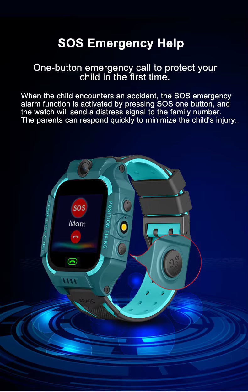 🔒 Montre GPS Enfant 3G – Localisez et restez en contact avec votre enfant a tout moment.
