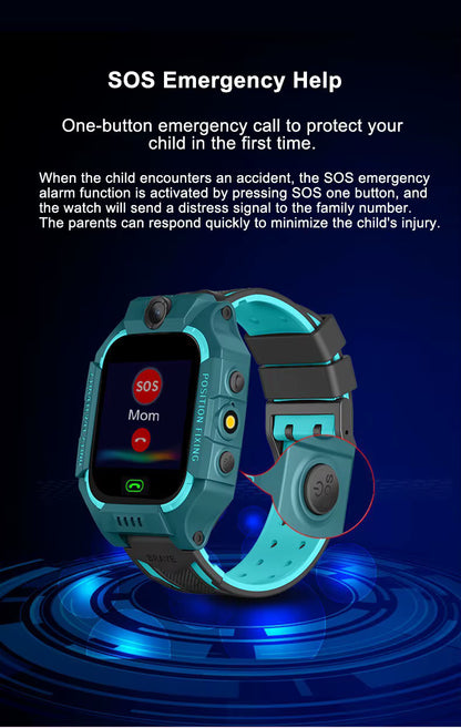 🔒 Montre GPS Enfant 3G – Localisez et restez en contact avec votre enfant a tout moment.