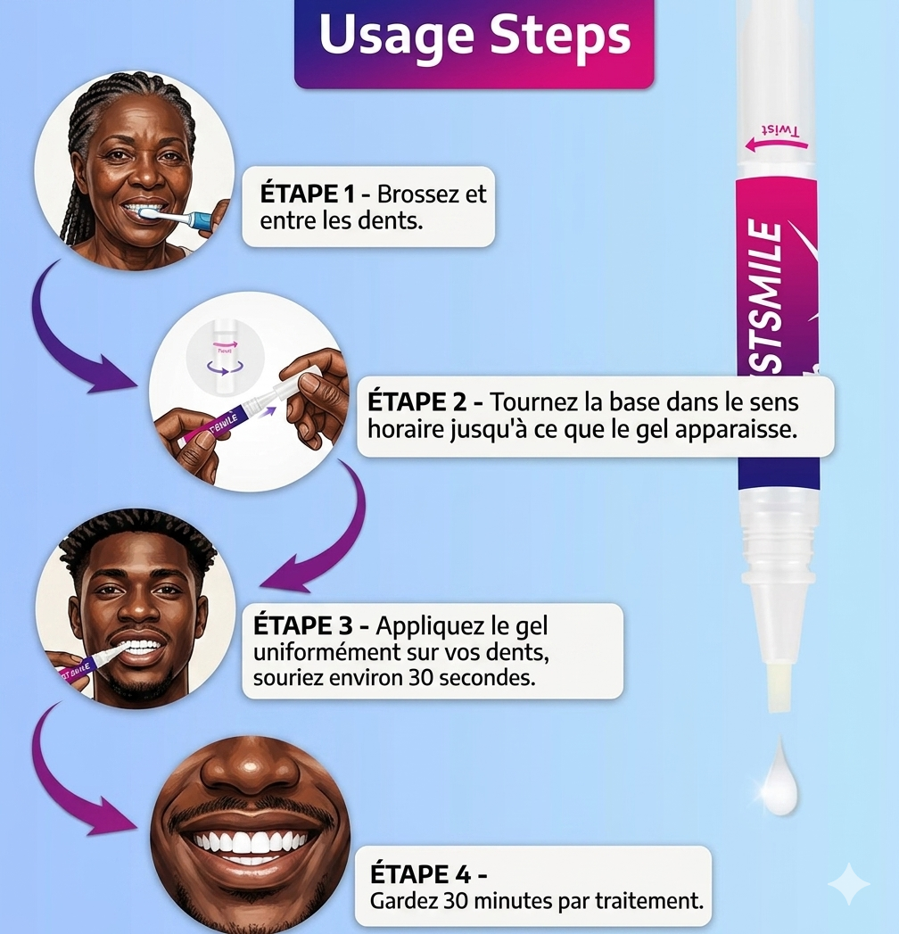 Marre des dents jaunes ?a partir de la 1ere utilisation.  Profitez de l’offre ➡️ 02 tubes acheter = 01 tube offert